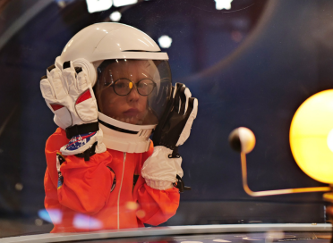 planets astronaut child
