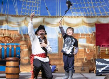 Captain Corbin at the London Children's Museum